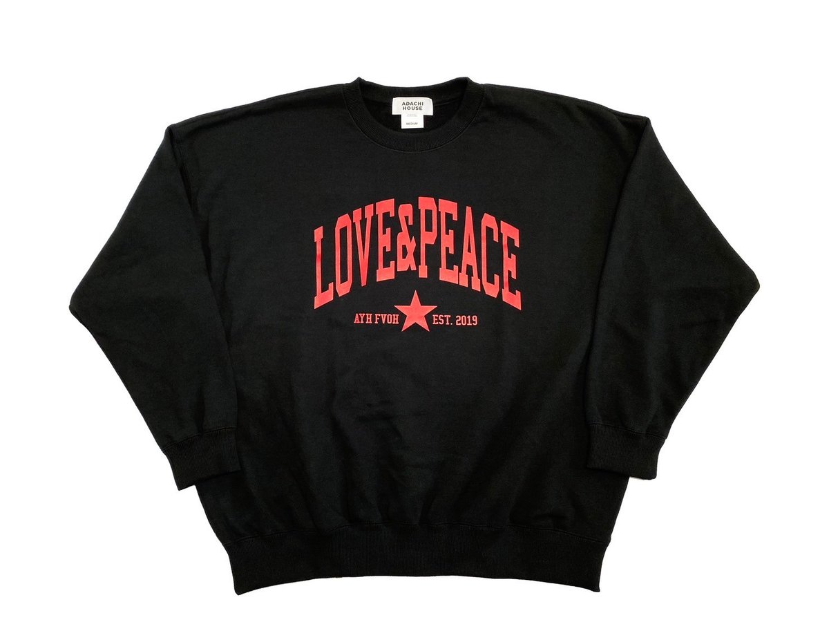 love&peace様 C5117 スウェット love&peace様 C5117 スウェット love&peace様 C5117 スウェット