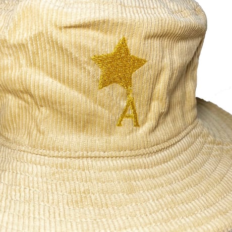 Starlight"A"charm CORDUROY HAT
