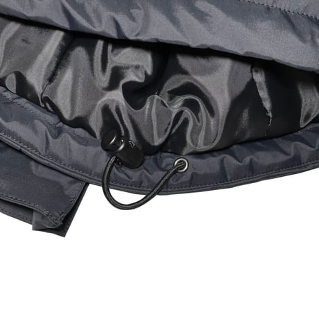 Stand collar puffy jacket