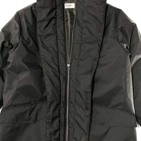 Stand collar puffy jacket