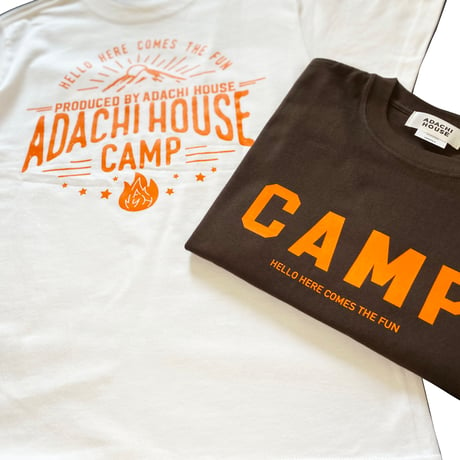 ADACHIHOUSE CAMP T-shirts