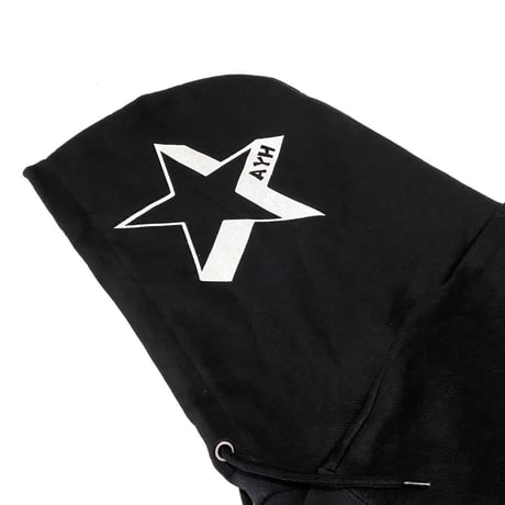 3D STENCIL STAR HOODY