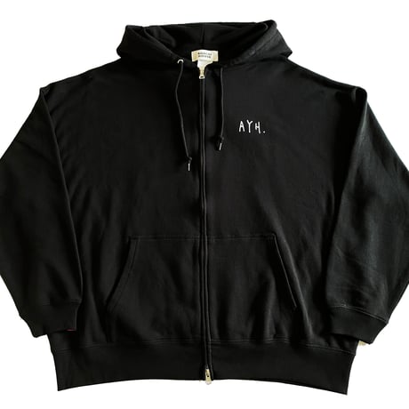 "2" WIDE ZIP HOODY SWEAT