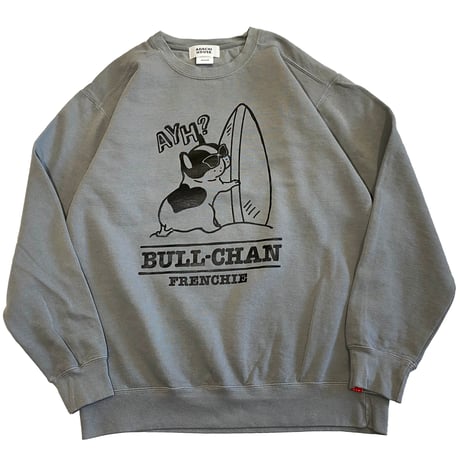 BULL CHAN GARMENT-DYE SWEAT