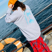 AYH PALM TREE CREWNECK WIDE SWEAT