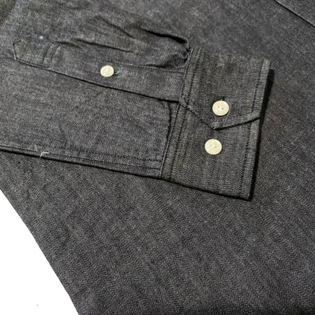 AYH SIDE SLIT DENIM SHIRTS