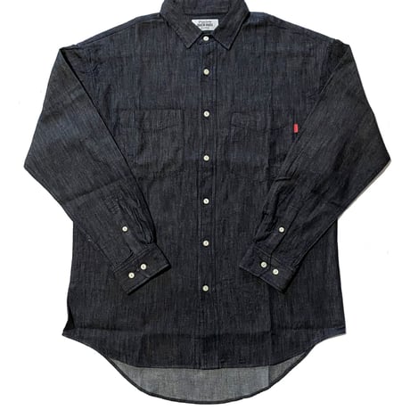 AYH SIDE SLIT DENIM SHIRTS