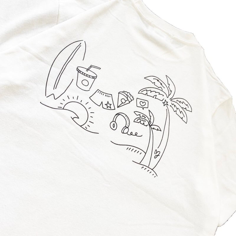 HYEON ohana tee  VERY 7月号掲載　ホワイト HYEON]ohana tee | KOBUNSHA SELECT SHOP | [HYEON]ohana tee