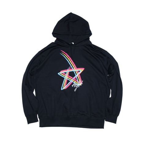 AYH RAINBOW STAR WIDE HOODY SWEAT