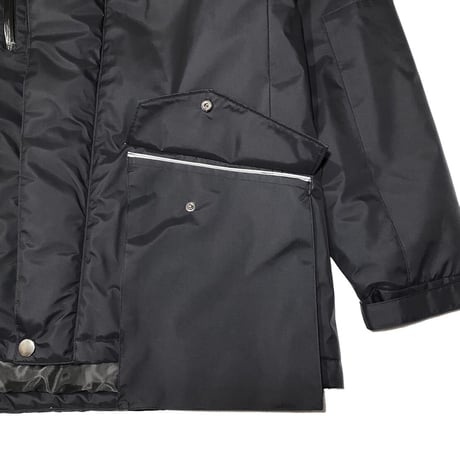 Stand collar puffy jacket