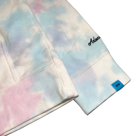 HEART TIE-DYE HOODY SWEAT
