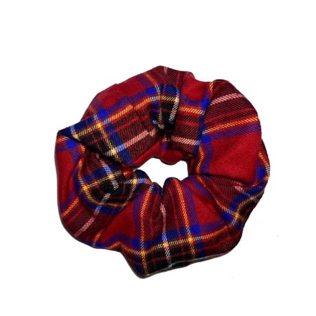 AYH CHECKED SCRUNCHIE