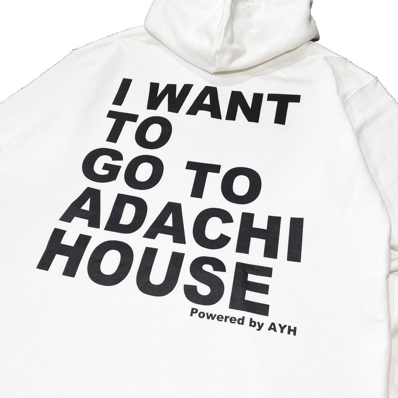 I WANT TO GO TO ADACHIHOUSE BIG HOODY SWEAT | AYH I WANT TO GO TO ADACHIHOUSE BIG HOODY SWEAT | AYH