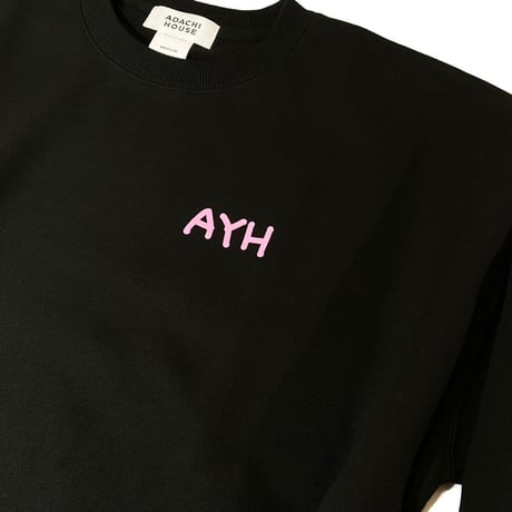 AYH PALM TREE CREWNECK WIDE SWEAT
