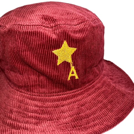 Starlight"A"charm CORDUROY HAT