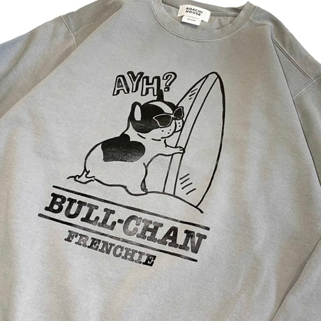 BULL CHAN GARMENT-DYE SWEAT