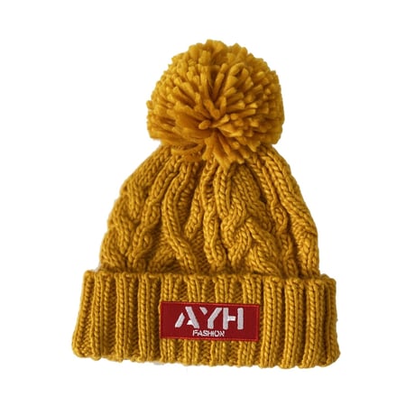 AYH NEW LOGO WAPPEN KNIT CAP