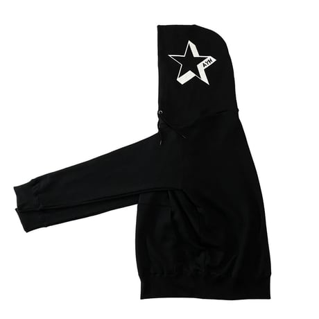 3D STENCIL STAR HOODY
