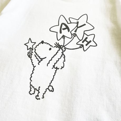 STAR BALLOON POOH kids Tee