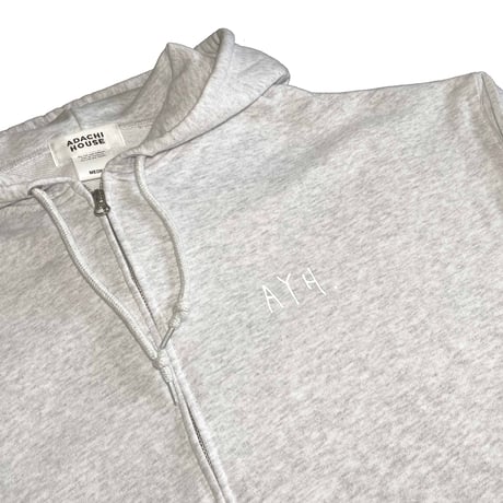 "2" WIDE ZIP HOODY SWEAT