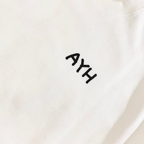 AYH PALM TREE CREWNECK WIDE SWEAT