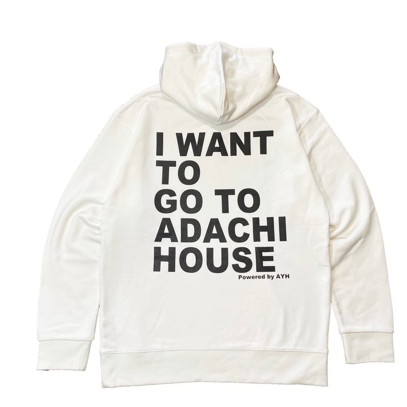 I WANT TO GO TO ADACHIHOUSE BIG HOODY SWEAT | AYH I WANT TO GO TO ADACHIHOUSE BIG HOODY SWEAT | AYH