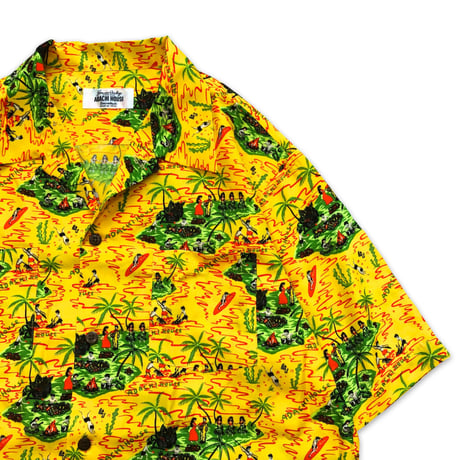 AYH LAND PATTERN ALOHA SHIRTS