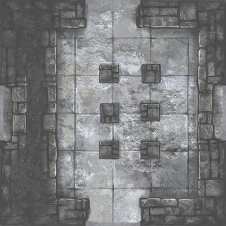 Jon Hodgson Map Tiles: Dungeon Map Tile Set - ダンジョン マップ タイルセット