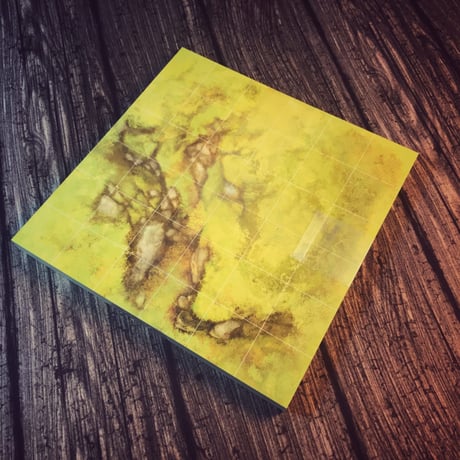 Jon Hodgson Map Tiles: Gridded Heathland Map Tile Set - 荒れ地 マップ タイルセット