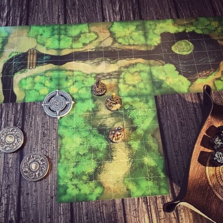 Jon Hodgson Map Tiles: Gridded Extra Detail Map Tile Set - ディテール マップ タイルセット