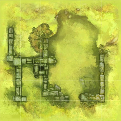 Jon Hodgson Map Tiles: Gridded Extra Detail Map Tile Set - ディテール マップ タイルセット