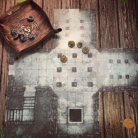Jon Hodgson Map Tiles: Dungeon Map Tile Set - ダンジョン マップ タイルセット