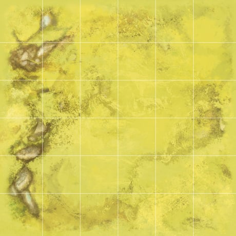 Jon Hodgson Map Tiles: Gridded Heathland Map Tile Set - 荒れ地 マップ タイルセット