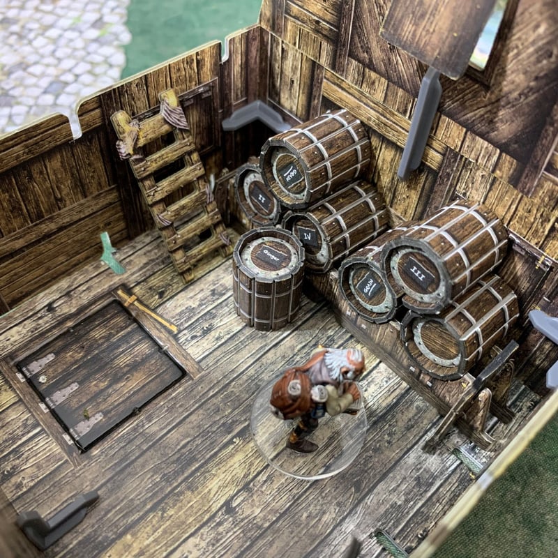 カードボード「水車場」 | Issun World ミニチュアゲームとTRPG関連