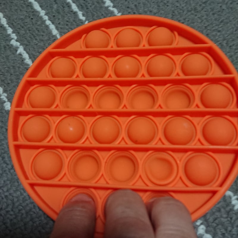 お指でポチっとトレーニング 丸いオレンジ | NaTaRi.music STORE