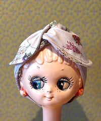 ワイヤーターバン＊cotton linenマルチドライフラワー＊wt-20260206