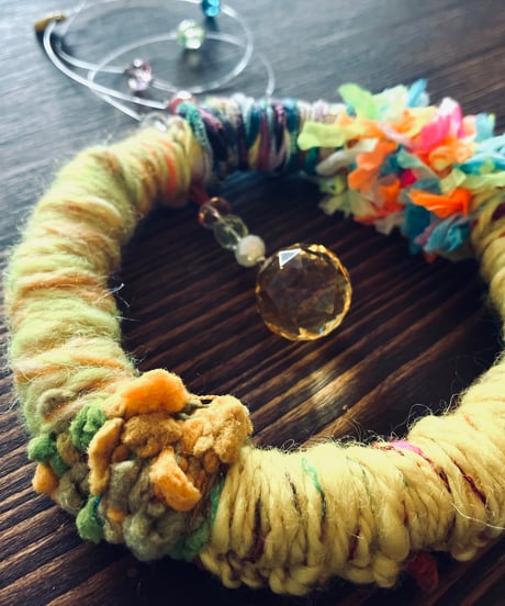 miniニットサンキャッチャー＊yellow yellow