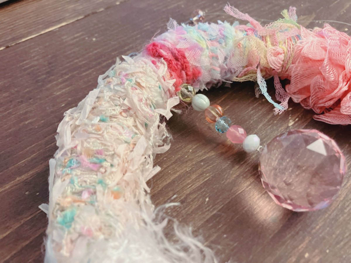 ニットサンキャッチャー＊PINKRIBON | spoooon