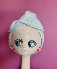 ワイヤーターバン＊cotton刺繍木の実whitebeije＊wt-122805
