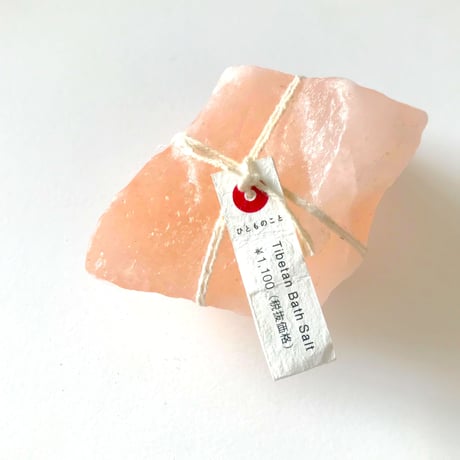 Cheeza／ピンク岩塩 Tibetan  Bath  Salt　100g（入浴約２〜3回分）