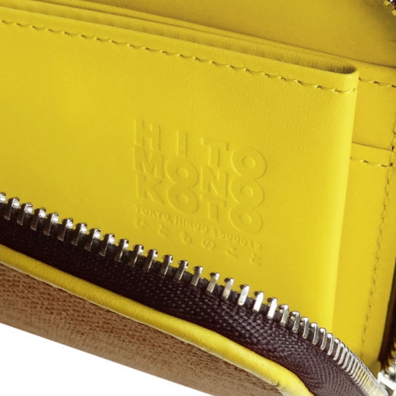 酒袋 財布 SAKE Wallet／Green、Yellow | HITOMONOKOTO