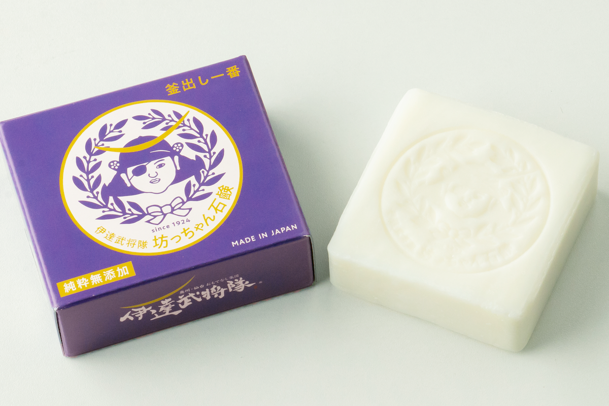 坊っちゃん石鹸×伊達武将隊 (石鹸100g1個+伊達武将隊箱 坊っちゃん石鹸×伊達武将隊 (石鹸100g1個+伊達武将隊箱