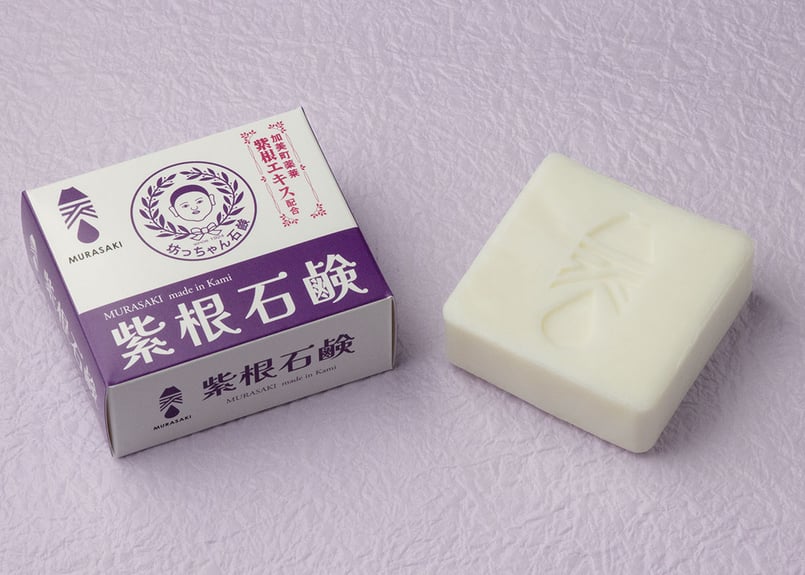 紫根（しこん）石鹸（石鹸100g1個＋シコンエキスコラボ箱