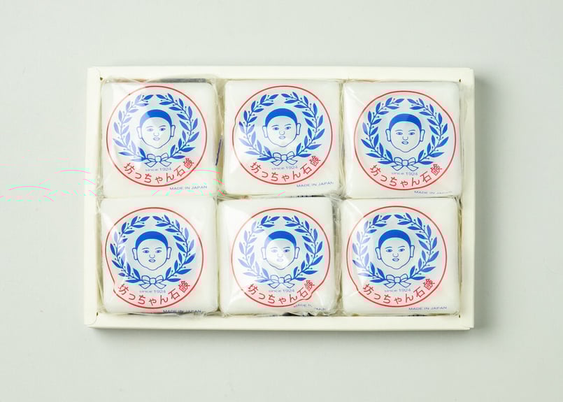 次郎/6個入りボックス 泡立てネット付 100g×6個 | 坊っちゃん