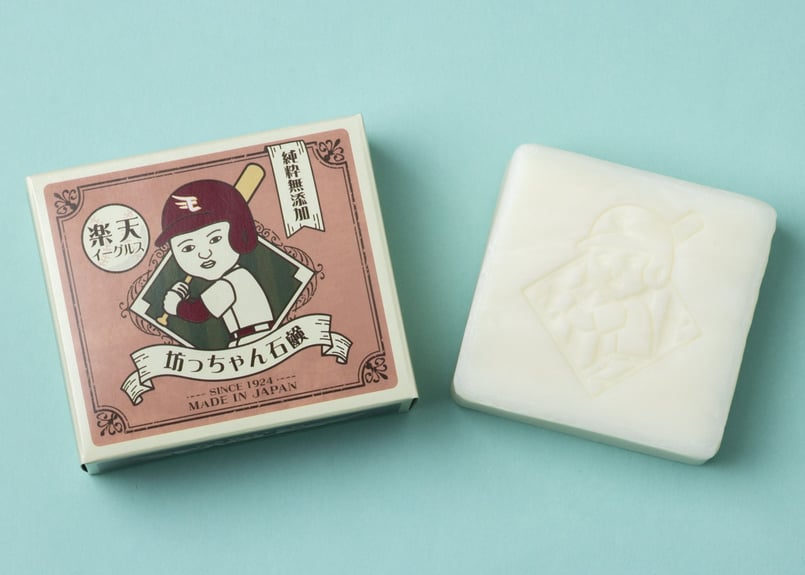 ユウ坊さん専用 4/18発売】坊っちゃん石鹸×楽天イーグルス（石鹸100g1個＋楽天