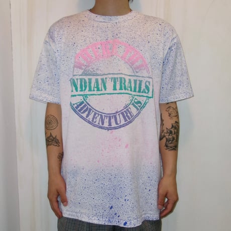 1990's SUN BURST "INDIAN TRAIL " SOUVENIR TEE