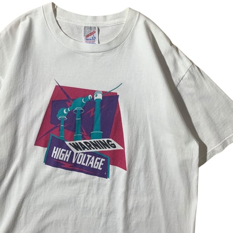 1990's JERZEES "HIGH VOLTAGE" T-SHIRT