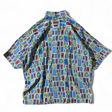 Reyn Spooner / Monsters inc (M) Rayon Hawaiian Shirts