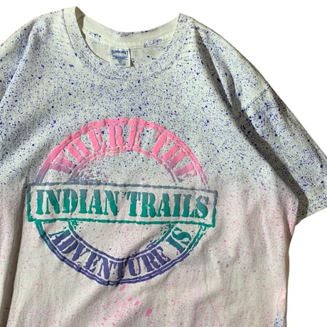1990's SUN BURST "INDIAN TRAIL " SOUVENIR TEE