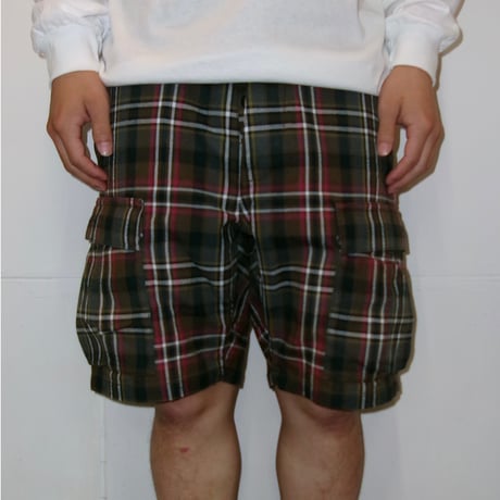 17ss Supreme check cargo pants